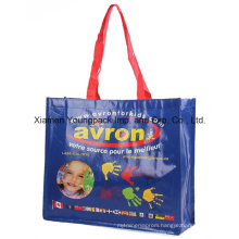 Promotional Custom Printed Advertising PP Plastic Woven Tote Bag